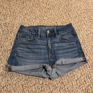 American Eagle Hi-Rise Shorties